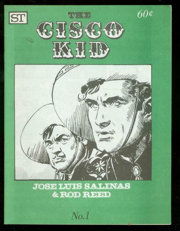 CISCO KID #1 1973-JOSE LUIS SALINAS-COMIC STRIP REPRINT -VF/NM