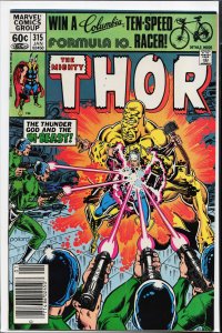 Thor #315 (1982) Thor
