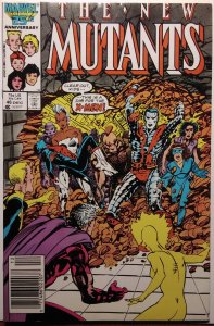 The New Mutants #46 Newsstand Edition (1986)