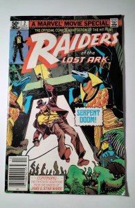 Raiders of the Lost Ark #2 (1981) Marvel Comic Book J748
