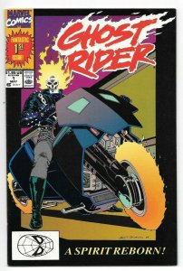 Ghost Rider #1 VF/NM Origin/1st App. New Ghost Rider Danny Ketch Marvel 1990