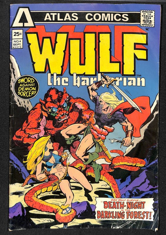 Wulf the Barbarian #4 (1975)