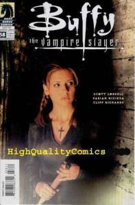 BUFFY the VAMPIRE SLAYER #58. NM+, Michele Gellar, photo cv, more BtVS in store