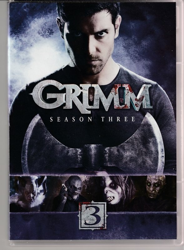 Grimm Season 3 DVD Series by Buffy and Angel Co-producer