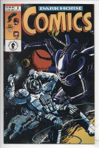 DARK HORSE COMICS #3, NM-, Aliens, 1992, RoboCop, Indiana Jones