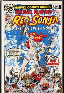 Marvel Feature #4 (1976) Red Sonja