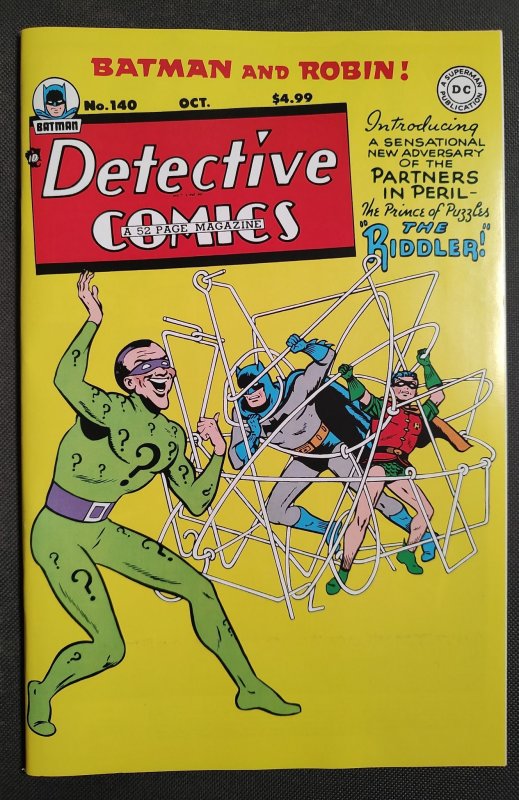 Detective Comics #140 Facsimile Edition Cover