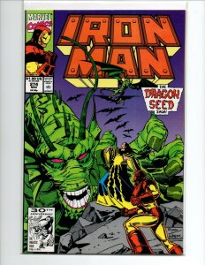 Iron Man 2PC #274-275 - Dragon Seed Saga - Giant Sized Issue (VF/NM) 1991