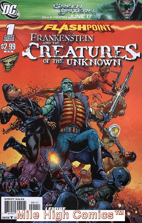 FLASHPOINT: FRANKENSTEIN & THE CREATURES OF THE UNKNOWN (2011 S #1 Very Good 