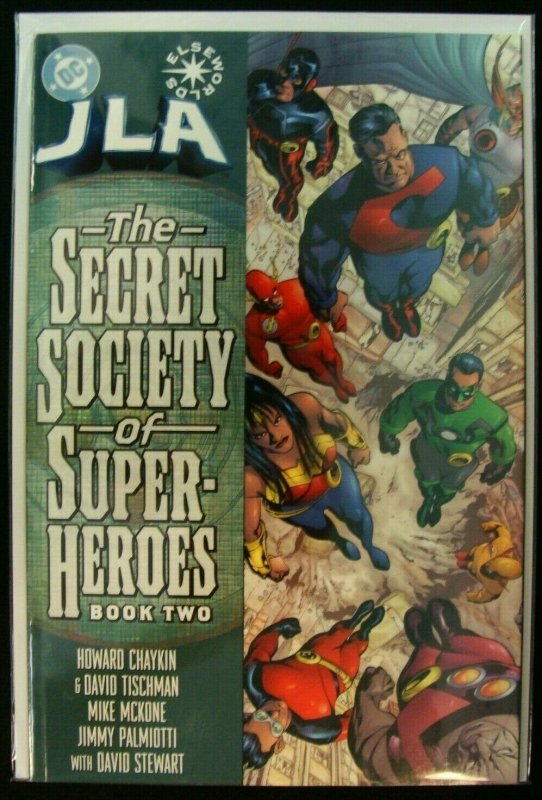 DC JLA The Secret Society of Super-Heroes Books One & Two Elseworlds 1 & 2