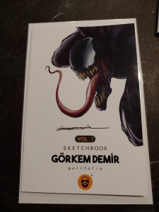 GORKEM DEMIR SKETCHBOOK PORTFOLIO SIGNED VOLUME ONE! HOTTEST ARTIST RIGHT NOW!