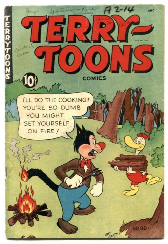 Terry-Toons #80 1950-Golden Age- Mighty Mouse VG-