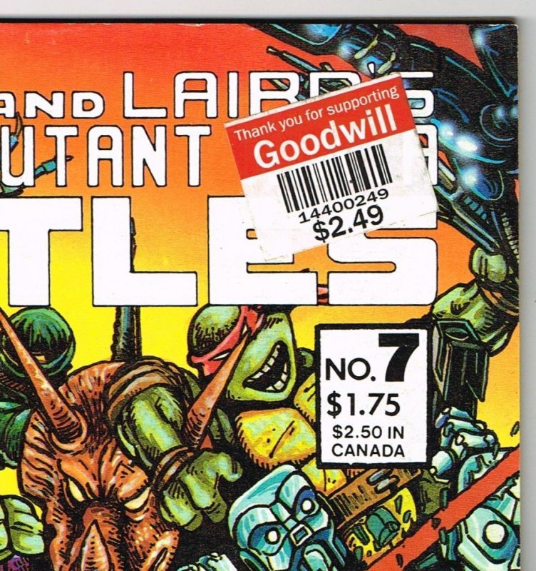 Teenage Mutant Ninja Turtles #7 (1986)    READ