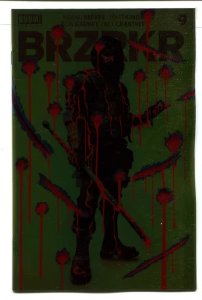 BRZRKR (2021 BOOM!) #9 VARIANT CVR D DEL MUNDO FOIL