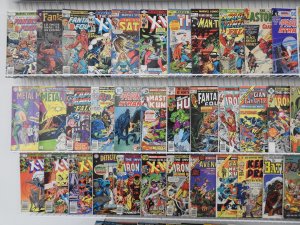 Huge Lot Silver/Bronze Comics W/Spider-Man, X-Men, FF, Avengers+ See Description