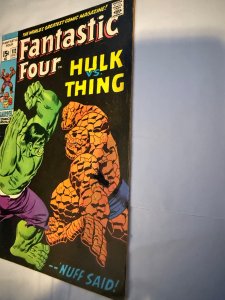 Fantastic Four(1971)#112 Hulk vs. Thing see descripttion
