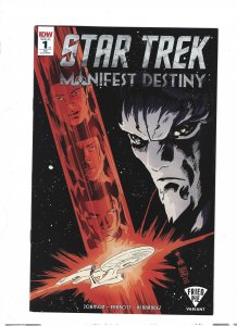 Star Trek: Manifest Destiny #1 Fired Pie Variant