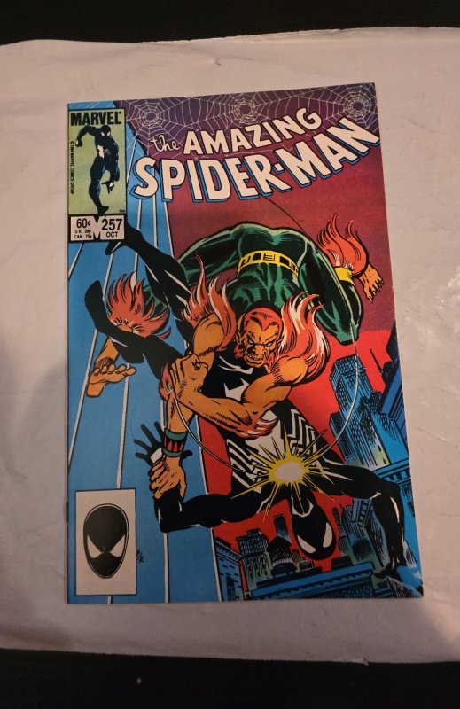 The Amazing Spider-Man #257 (1984)vs the puma