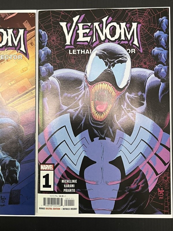 VENOM LETHAL PROTECTOR II #1 1:25 SIQUEIRA VAR + CVR A 2023 IN-HAND PROSHIPPER
