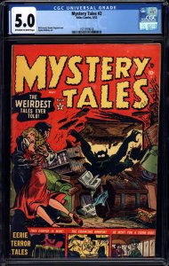 Mystery Tales #2 (1952) CGC 5.0 VGF