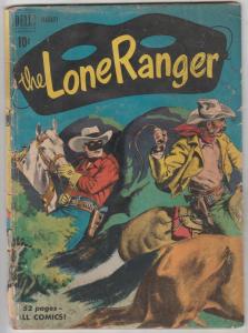 Lone Ranger, The #31 (Jan-51) GD Affordable-Grade The Lone Ranger, Tonto, Silver