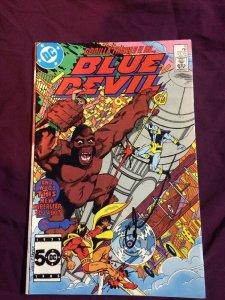 blue devil #15 signed by gary cohn rare dc comics comic book cool vintage sweet!