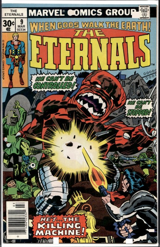 The Eternals #9 (1977) The Eternals [Key Issue]