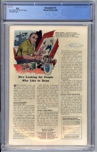 Daredevil 1 CGC 8.5 Signed Stan Lee! 