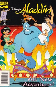Disney's Aladdin #1 Newsstand Cover (1994-1995) Marvel