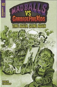 Madballs Vs Garbage Pail Kids: Slime Again # 2 1:10 Cover F NM [E8]