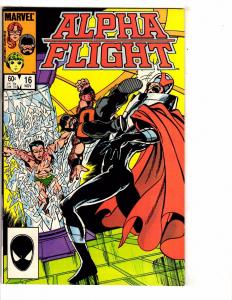 Lot Of 10 Alpha Flight Marvel Comic Books # 16 17 19 23 24 26 27 28 29 30 GJ1