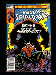 Amazing Spider-Man #229 Newsstand Variant Juggernaut!