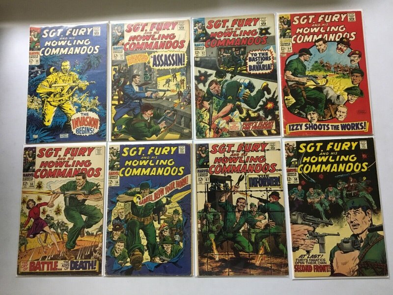 Silver Age from:#3-91 & ANN1,3,4 58 different avg 4.0 VG (1964-71)