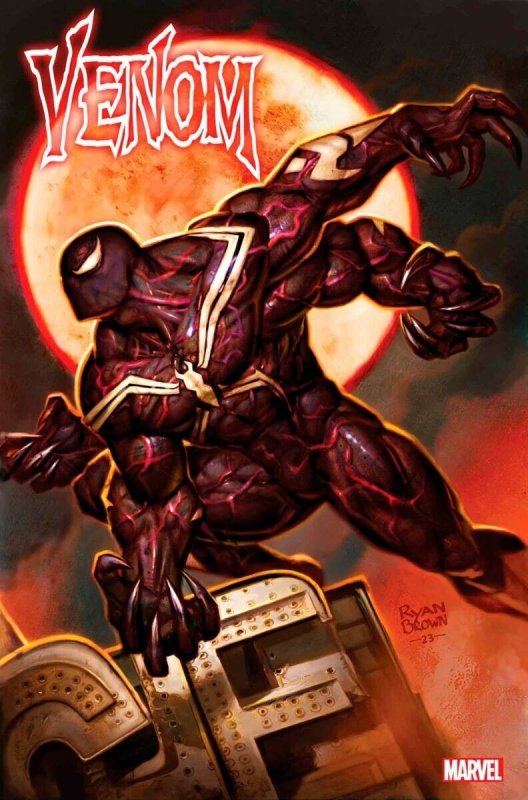 Venom #23 1:25 Ryan Brown Variant Marvel Comics 2023 EB107