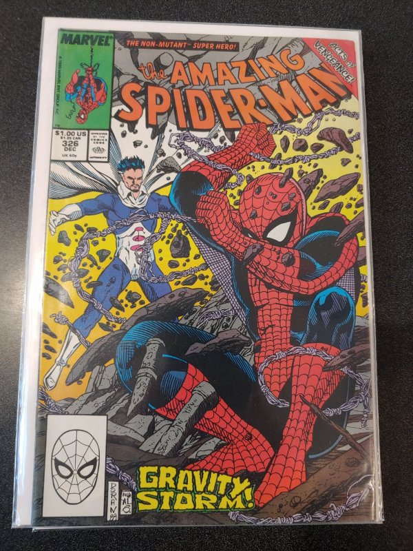 The Amazing Spider-Man #326 NM Gravity Storm