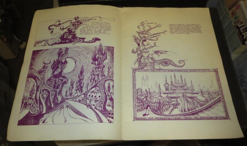 Original 1973--ELRIC The Return to Melnibone by Michael Moorcook Unicorn pub.