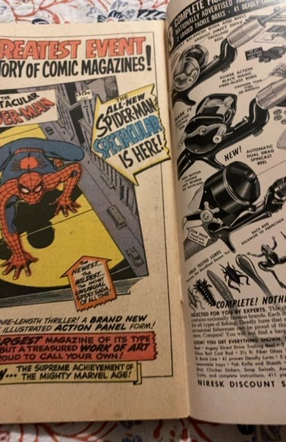 The X-Men #45 (1968)when mutants clash upper mid grade