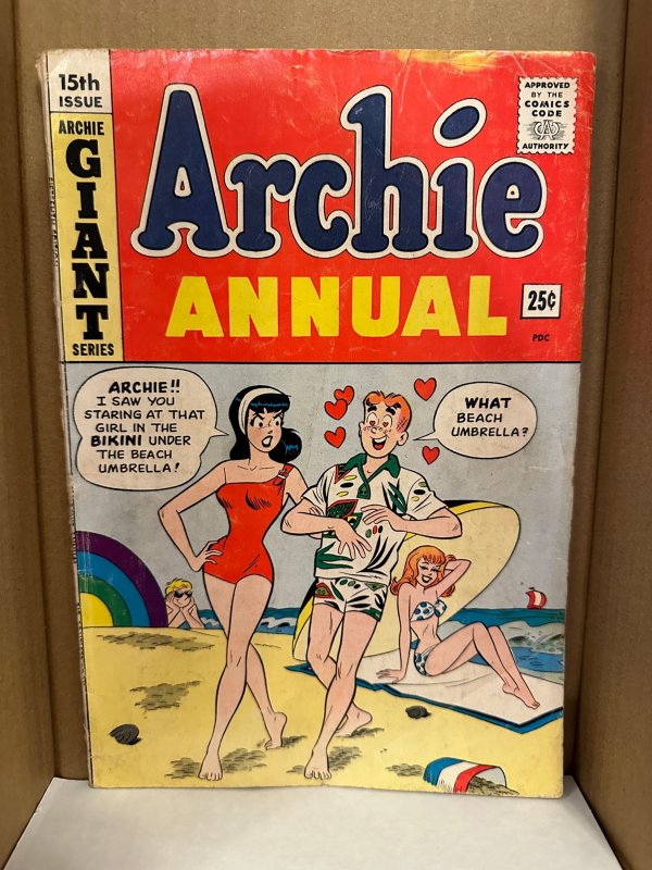 Archie Annual #15 (1963) Classic Bikini Cover