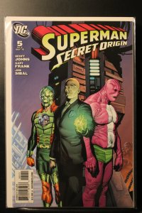 Superman: Secret Origin #5 Gary Frank Villains Cover (2010)