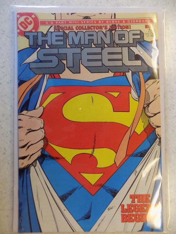 The man of steel # 1 (1986) 