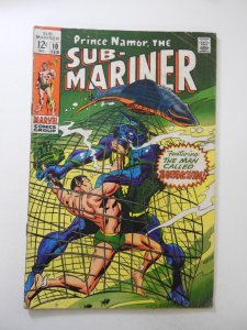Sub-Mariner #10 (1969) GD/VG Condition moisture stains