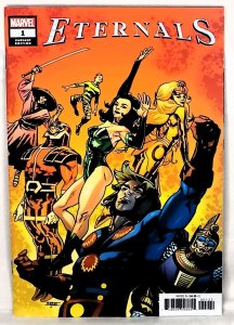 ETERNALS #1 Mahmud Asrar Variant Cover Marvel Comics MCU