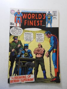 World's Finest Comics #193 (1970) VG Condition moisture stain