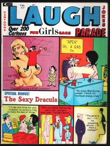 Laugh Parade 2/1975-Pussycat comic strip-Larry Leiber-Jim Mooney-jokes-gags