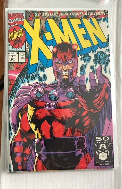 Set X-Men #1 (1991) 5 main Covers