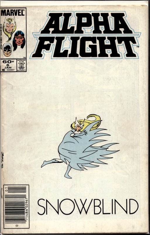 Alpha Flight #6 (1984) Alpha Flight