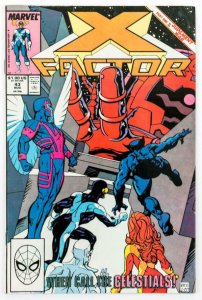 X-FACTOR #43, VF/NM, Simonson, Mutants, Kidnapped, 1986 1989, Marvel, more in st