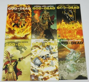 Jonathan Hickman's God is Dead #1-6 VF/NM complete story - end of days variants 