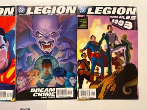4 The Legion DC Comic Books # 1 21 27 28 Batman Superman Wonder Woman 67 JS42