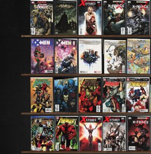 Huge Lot 140+ Comics with Avengers, X-Force, New Avengers, Inhuman & More!